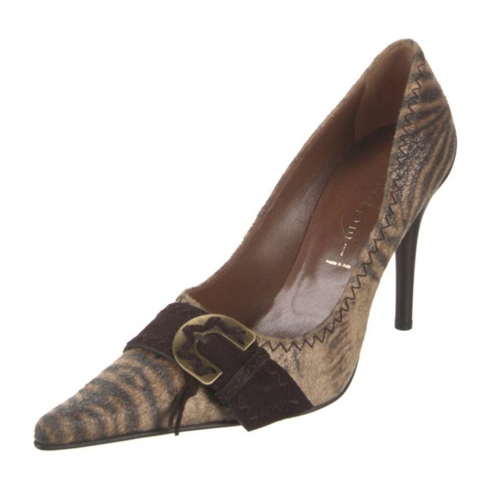Casadei Printed Pumps Women’s Size 7 Y2K Animal Print